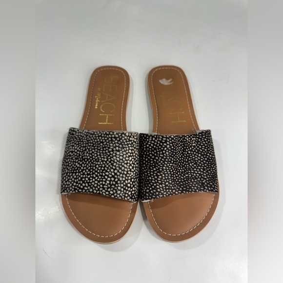 BEACH BY MATISSE CABANA SLIDE SANDALS SZ 9M - Picture 3 of 10